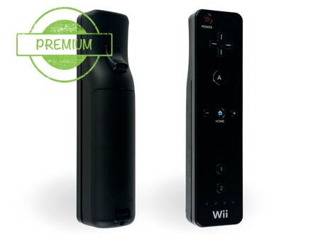 Nintendo Wii Remote Controller Black - Premium