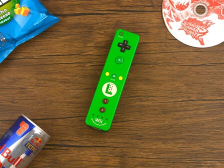 Nintendo Wii Remote Controller Motion Plus Luigi