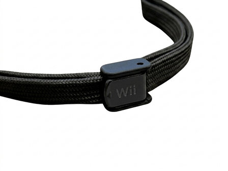 Nintendo Wii Remote Controller Strap Black