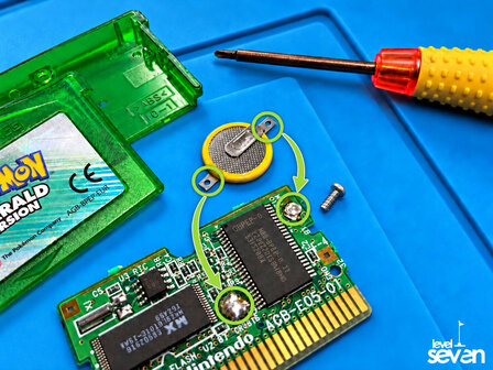 Game Boy Pokemon Game Save Batterij CR1616