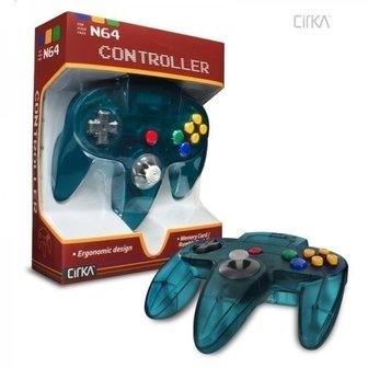 New Nintendo 64 [N64] Controller Aqua Blue