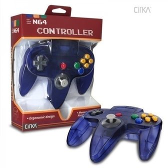 New Nintendo 64 [N64] Controller Clear Purple