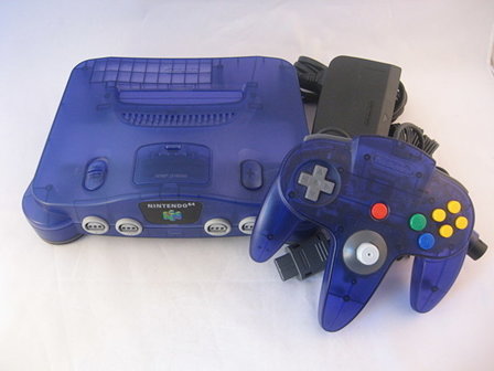 Nintendo 64 Console Grape Purple + Controller