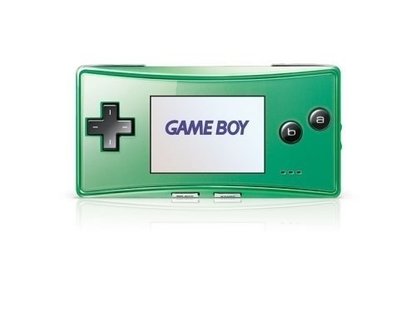 Gameboy Advance Micro Green