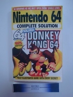 Nintendo 64 Complete Solution: Donkey Kong 64 - Manual