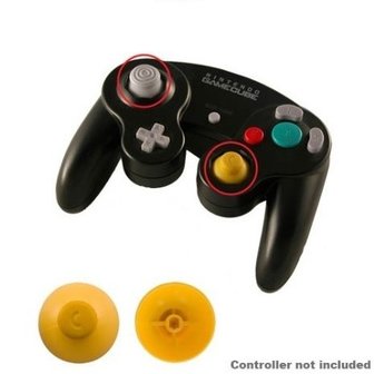 GameCube Replacement Analog Cap (Yellow)