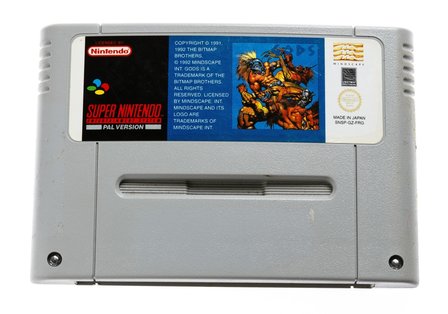 Gods SNES Cart