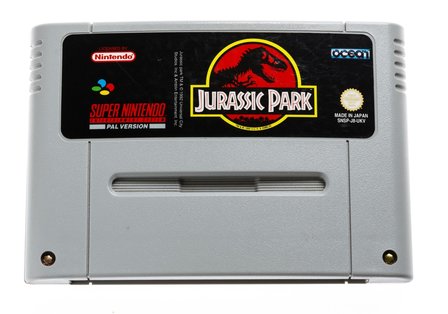 Jurassic Park SNES Cart