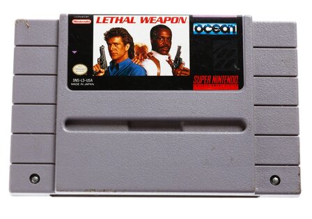 Lethal Weapon NTSC SNES Cart