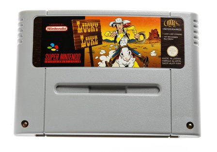 Lucky Luke SNES Cart