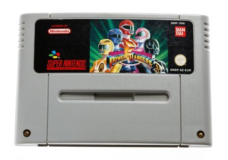 Power Rangers SNES Cart