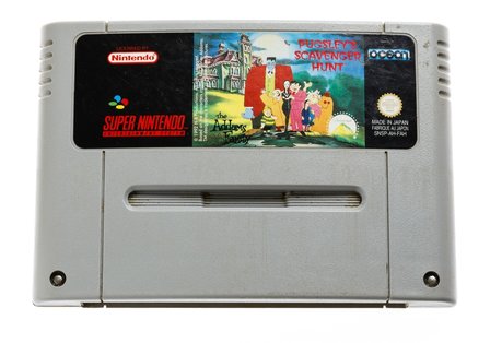 Pugsley Scavenger Hunt SNES Cart