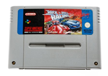 Rock n Roll Racing SNES Cart