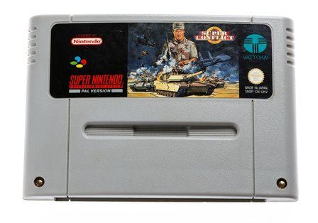 Super Conflict SNES Cart