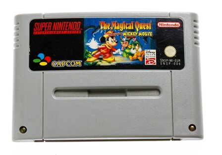 Magical Quest Mickey Mouse SNES Cart