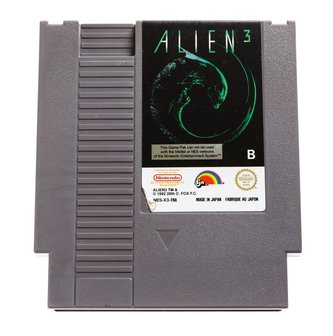 Alien 3 NES Cart