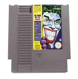 Batman Return of the Joker NES Cart