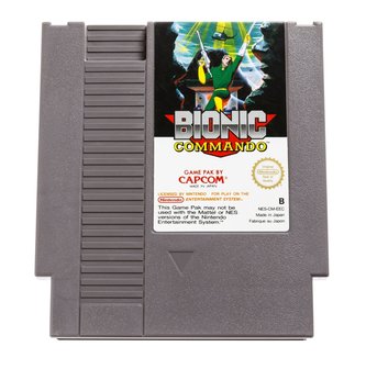Bionic Commando NES Cart