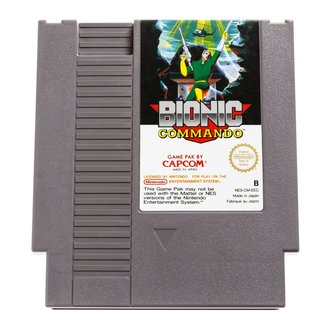 Bionic Commando NES Cart