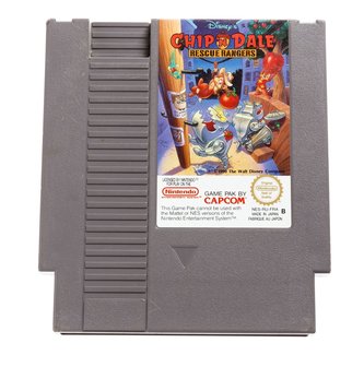 Chip n Dale Rescue Rangers NES Cart