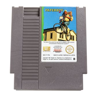 Paperboy 2 NES Cart