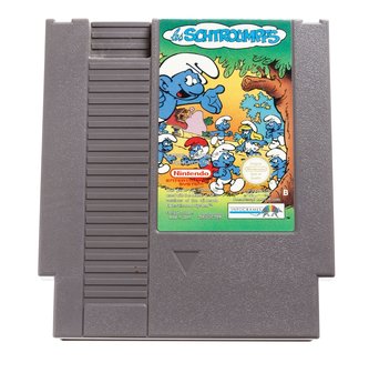 Smurfs NES Cart