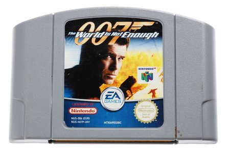 007 The World is not Enough N64 Cart