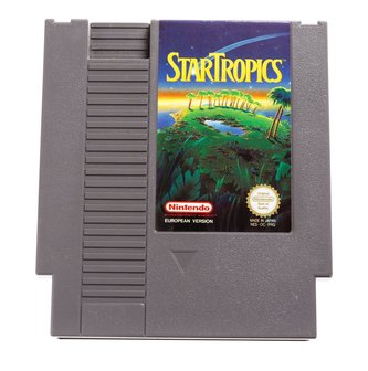 Star Tropics NES Cart