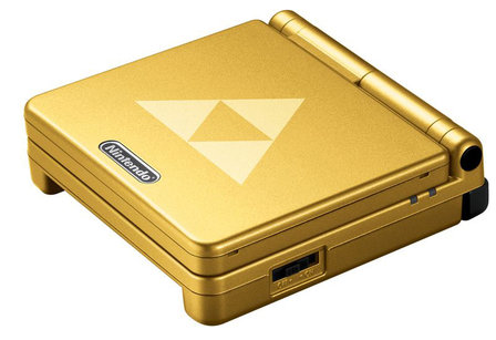 Custom Gameboy Advance SP Zelda Edition