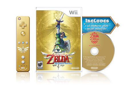 Zelda Skyward Sword Limited + Controller + CD