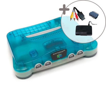 Nintendo 64 [N64] Console Aqua Blue
