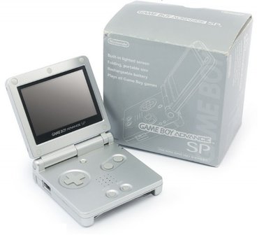 Game Boy Advance SP Silver (Boxed)