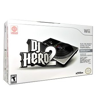 Dj Hero 2 draaitafel Boxed