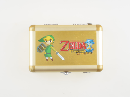 Zelda Phantom Hourglass - Aluminum Gold Case - Nintendo DS