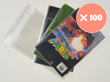 100x Nintendo 64 Manual Bag