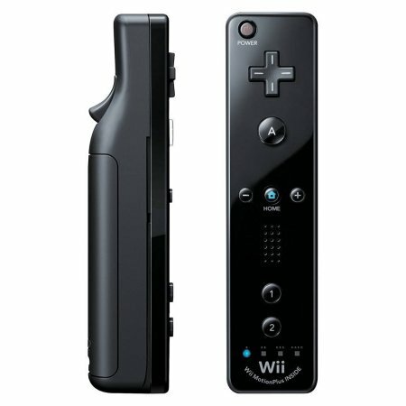 Wii Remote Motion Plus Black