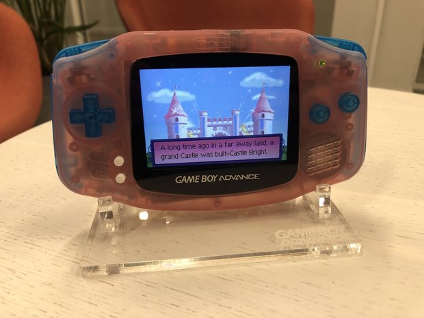 Gameboy Advance Limited Disney Princess Edition + IPS V2 Backlight