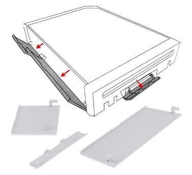 Nintendo Wi Replacement 3-in-1 Door Cover (White)