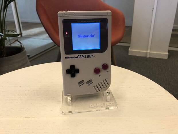Gameboy Classic Console White Backlight Edition Tetris Pack