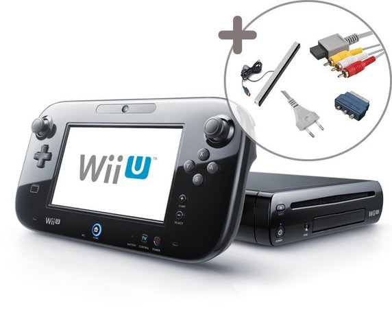 Wii U Console + Gamepad Starter Pack Black