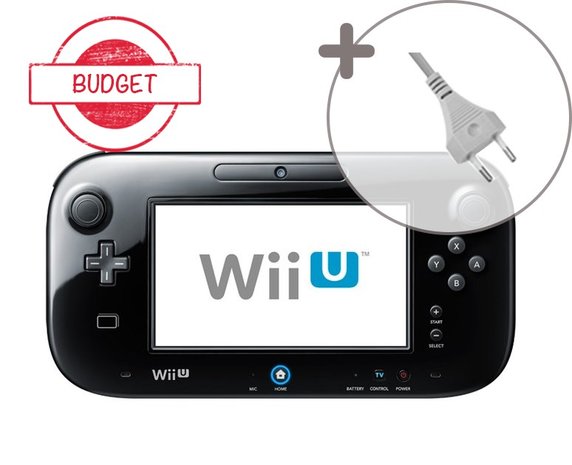 Wii U Gamepad Black (Budget)