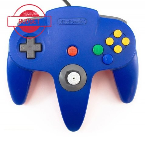 Originele Nintendo 64 Controller Blue - Budget