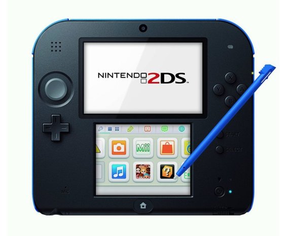 Nintendo 2DS Black-Blue