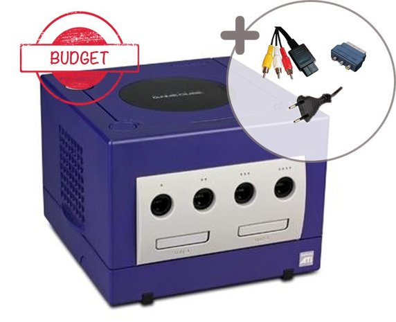 Nintendo Gamecube Console Purple Budget
