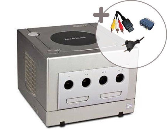 Nintendo Gamecube Console Silver