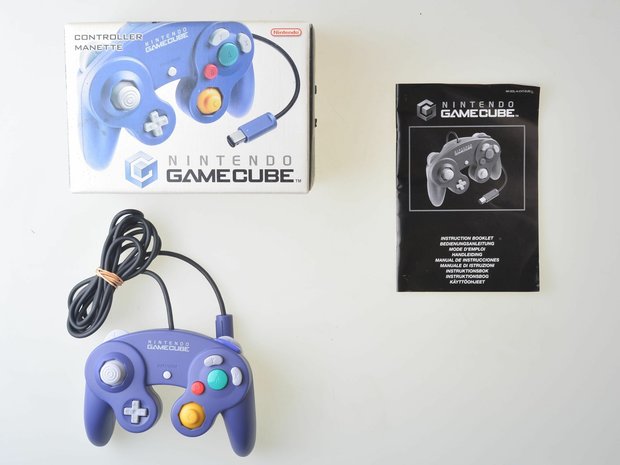 Originele Nintendo Gamecube [NGC] Controller Purple [Complete]