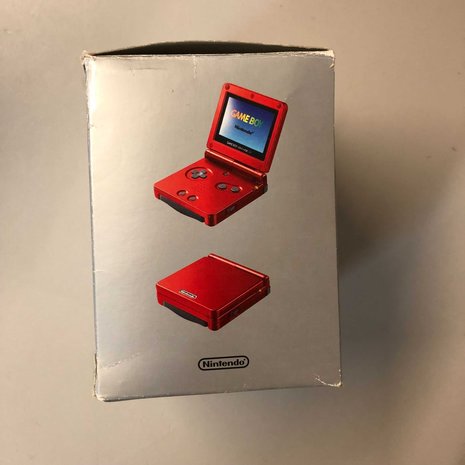 Gameboy Advance SP Red [Complete]