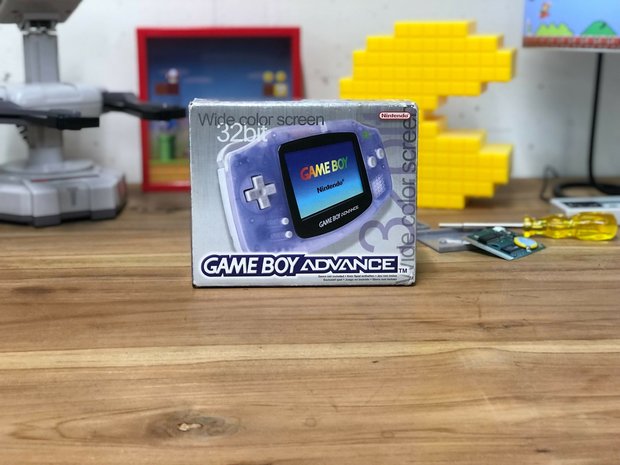 Gameboy Advance Transparent Blue (Complete)
