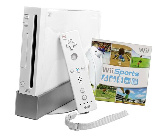 Nintendo Wii Console Starter Pack - Wii Sports Edition