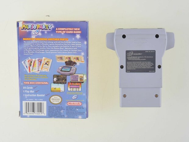 Mario Party E-Reader Card Game Complete + E-Reader [Complete]